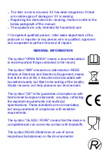 Preview for 5 page of TECHWOOD TFF-99i Instruction Manual