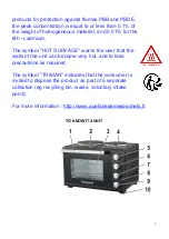 Preview for 6 page of TECHWOOD TFO-2616P Instruction Manual