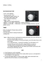 Preview for 8 page of TECHWOOD TFO-2616P Instruction Manual