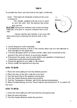 Предварительный просмотр 10 страницы TECHWOOD TFO-431 Instruction Manual