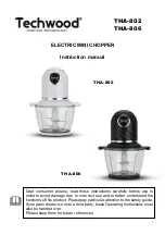 Preview for 1 page of TECHWOOD THA-802 Instruction Manual