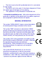 Preview for 5 page of TECHWOOD TMAC-1091 Instruction Manual