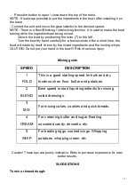 Preview for 10 page of TECHWOOD TMB-355 Instruction Manual