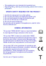 Preview for 5 page of TECHWOOD TRF-7008 Instruction Manual