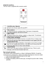 Preview for 11 page of TECHWOOD TRF-8010 Instruction Manual