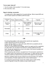 Preview for 11 page of TECHWOOD TRO-1051 Instruction Manual