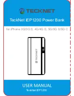 Preview for 1 page of Tecknet BLUETEK IEP1200 User Manual