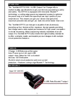 Preview for 2 page of Tecknet BLUETEK iEP174 User Manual