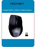 Tecknet M021 Instructions Manual preview