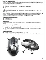 Preview for 2 page of Tecknet M268 User Manual