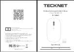 Tecknet TK-MS001 User Manual предпросмотр