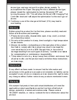 Preview for 6 page of Tecknet U510P User Manual