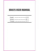 Preview for 2 page of Tecknet UDO25 User Manual