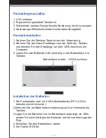 Preview for 9 page of Tecknet X315 User Manual