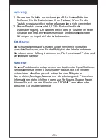 Preview for 12 page of Tecknet X315 User Manual