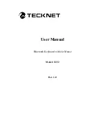 Preview for 1 page of Tecknet X332 User Manual