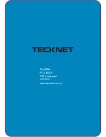 Предварительный просмотр 8 страницы Tecknet X500-V2 K Manual