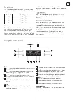 Preview for 7 page of Tecla RB5101FHX User Manual