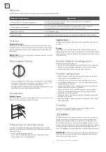 Preview for 12 page of Tecla RS0905H1 User Manual