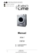 Preview for 1 page of TecLime TTD-7 User Manual