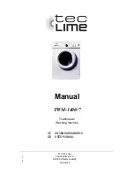 TecLime TWM-1400/7 User Manual preview