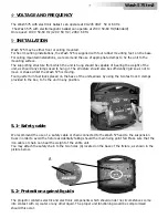 Preview for 7 page of Teclumen Wash 575 tm3 User Manual