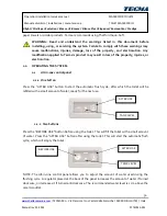 Preview for 36 page of Tecma Breeze Operation And Installation Manual