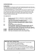 Preview for 10 page of Tecma NELSON User And Installation Instructions Manual