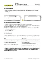 Предварительный просмотр 9 страницы Tecmec Sirio HH ATEX Use And Maintenance Manual