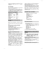 Preview for 22 page of TECMIX TCG 125 Operating Instructions Manual