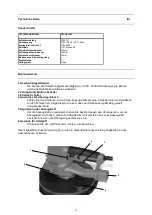 Предварительный просмотр 5 страницы TECMIX TM HS 1250 Operating Instructions Manual