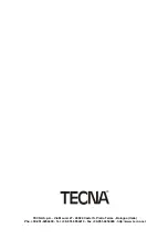 Preview for 56 page of TECNA 3540 Manual