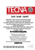 Предварительный просмотр 1 страницы TECNA 3680 Use And Maintenance Manual