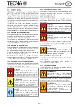 Preview for 13 page of TECNA 3680 Use And Maintenance Manual