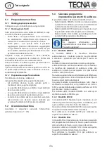 Предварительный просмотр 16 страницы TECNA 3680 Use And Maintenance Manual