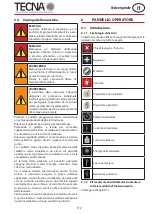 Preview for 17 page of TECNA 3680 Use And Maintenance Manual