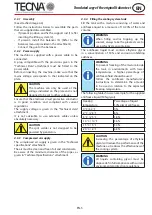 Preview for 33 page of TECNA 3680 Use And Maintenance Manual