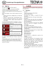 Preview for 42 page of TECNA 3680 Use And Maintenance Manual