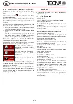 Preview for 96 page of TECNA 3680 Use And Maintenance Manual