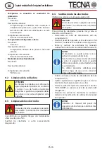 Preview for 98 page of TECNA 3680 Use And Maintenance Manual