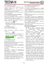 Preview for 111 page of TECNA 3680 Use And Maintenance Manual