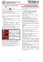 Preview for 114 page of TECNA 3680 Use And Maintenance Manual