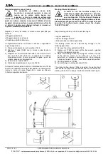 Preview for 14 page of TECNA 4640N Installation And Use Manual