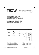 Preview for 1 page of TECNA 9320 Operating Manual