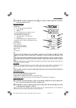 Preview for 2 page of TECNA 9354AX Operation Manual