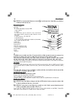 Preview for 11 page of TECNA 9354AX Operation Manual