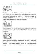 Preview for 4 page of TECNA TE1700 User Manual