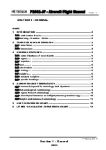 Preview for 9 page of Tecnam P2002-JF Flight Manual