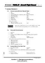 Preview for 58 page of Tecnam P2002-JF Flight Manual