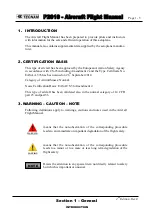 Preview for 13 page of Tecnam P2010 Flight Manual